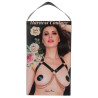 Kinky Diva Harnais Bra Chain Noir-Doré